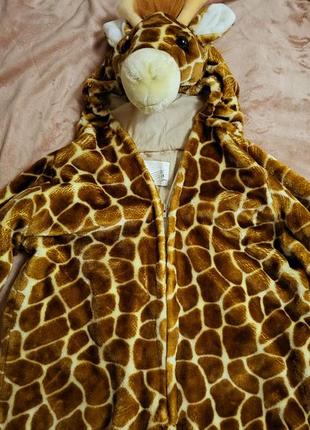 Меховый костюм жирафа на 6-7 лет