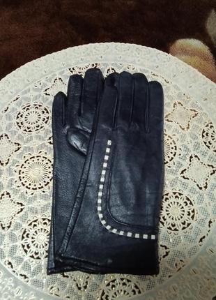 Новые мягкие кожаные перчатки 7,5-8р4 фото