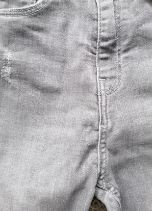 Классные женские рваные джинсы tally weijl 34 в очень хорошем состоянии6 фото