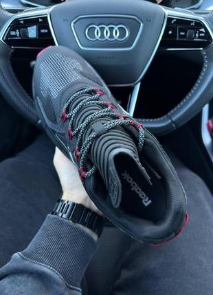 Чоловічі кросівки reebok zig kinetica || black red6 фото