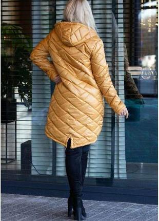 Красивая женская куртка теплая, зимняя, батал5 фото