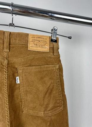 Вельвтовые брюки джинсы брюки levi’s premium wedgie straight оригинал6 фото