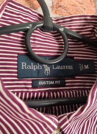 Сорочка в полоску polo ralph lauren полосата4 фото