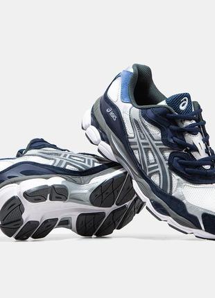 Мужские кроссовки asics asics gel - nyc / aсикс  гель / легкие, дышащие, амортизация / для спорта, тренировок10 фото