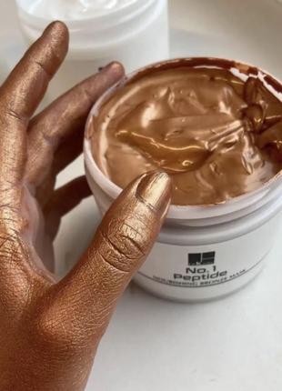 Dr.kadir peptide nourishing bronze mask.пептидная питательная бронзовая маска.разлив от 20g2 фото