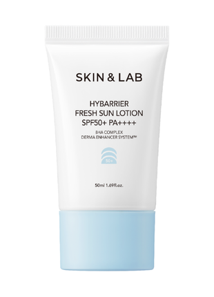 Зволожуючий сонцезахисний лосьйон skin&lab hybarrier fresh sun lotion 50 ml