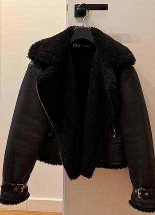 Дубленка zara3 фото