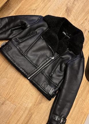 Дубленка zara4 фото