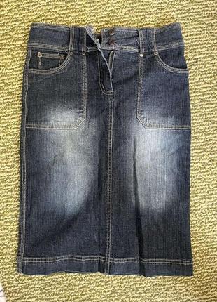 Джинсовая юбочка от пепе джиннс1 фото