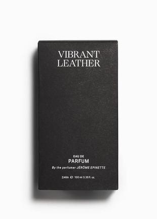 Мужские духи vibrant leather от zara 100 мл2 фото