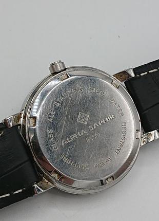 Alpha saphir - вінтажний жіночий кварцовий годинник10 фото