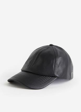 Новая кожаная кепка от бренда h&amp;m