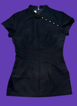 Туніка, блуза чорна4 фото