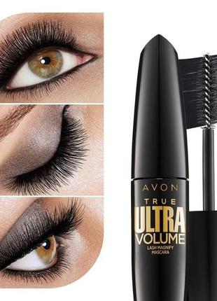 Туш ultra volume avon чорна