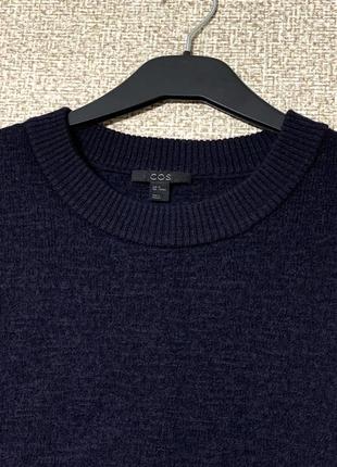 Шерстяной базовый свитер от cos3 фото