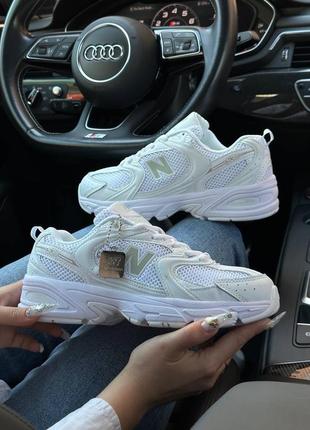 Женские кроссовки new balance 530 / демисезонные / весенние, летние, осенние / обувь / кожа, сетка / белые, черные, бежевые, синие, розовые, серые