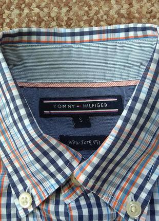 Tommy hilfiger рубашка оригинал (s)3 фото