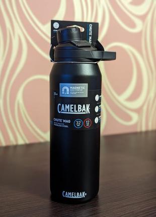 Термопляшка термофляга camelbak chute mag 32oz (1000мл) stainless steel1 фото