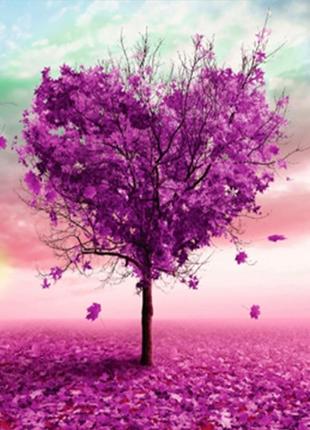 Набір для творчості алмазна картина дерево закоханих мрій strateg fa40852