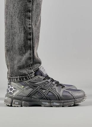 Мужские кроссовки asics gel-kahana 8 dark grey1 фото