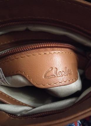 Шкіряна сумка крос боді  clarks7 фото