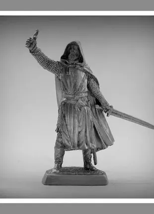 Іграшкові солдатики європейський лицар 54 мм олов'яні солдатики мініатюри статуетки