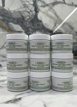 Крем для кожи вокруг глаз kiehl's since 1851 creamy eye treatment with avocado kiehls 28 мл крем с авокадо под глаза kiehls eye cream 28ml3 фото