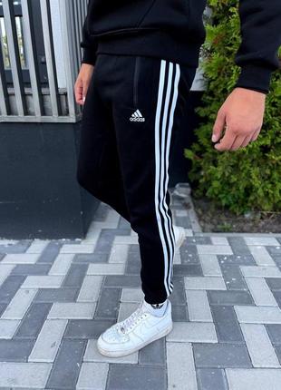 Спортивні штани adidas на флісі✅