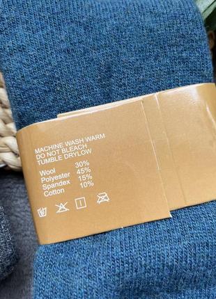 Змішана шерсть махрові теплі шкарпетки термо3 фото