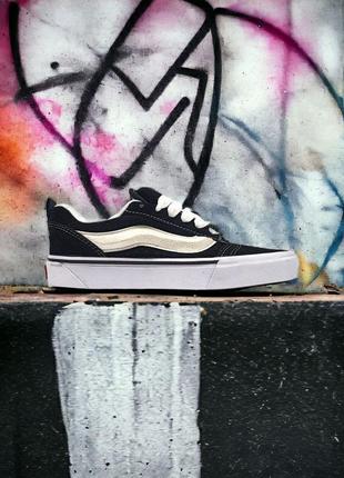 Кеди vans knu-skool potato
black white унисекс1 фото