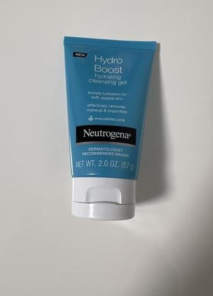 Нейтрогена neutrogena гель для умывания, увлажняющее средство для лица, гидромагнитный гель для чистки лица с гиалуроновой кислотой