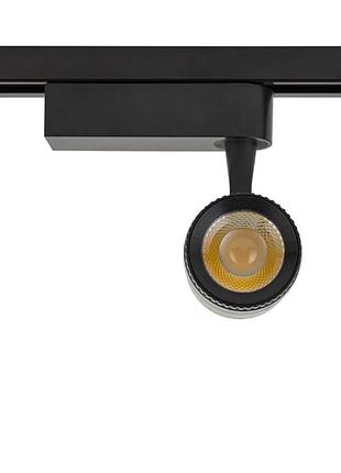 Трековый светильник nowodvorski 7625 profile zoom 9w 3000k 490lm ip20 bl