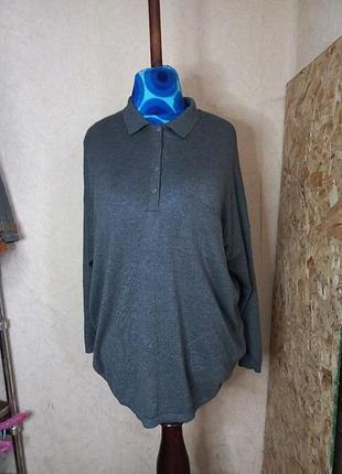 Трикотажний светр поло zara