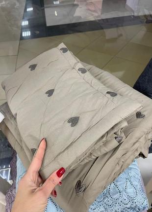 Постельное белье с кружевом и легким одеялом 💕3 фото
