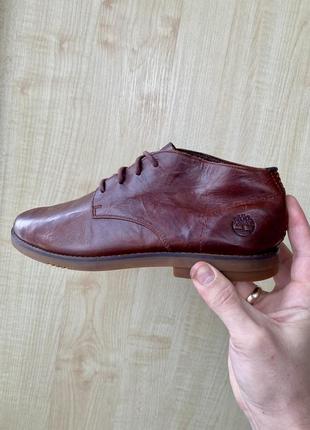 Кожаные ботинки timeberland yorkdale chukka, 40 р (27,5 см)2 фото