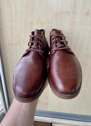 Кожаные ботинки timeberland yorkdale chukka, 40 р (27,5 см)3 фото