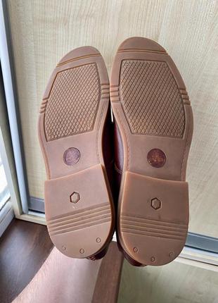 Кожаные ботинки timeberland yorkdale chukka, 40 р (27,5 см)5 фото