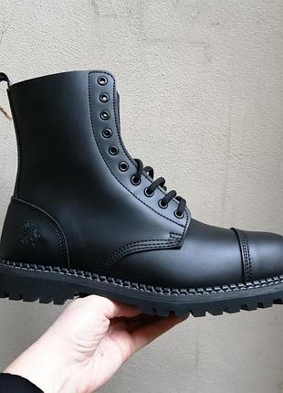 Крутые ботинки grinders stag cs black гриндерс унисекс