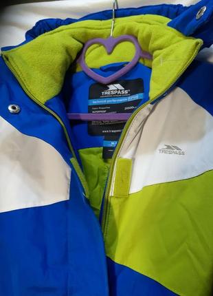 Детский брендовый лыжный комбинезон горнолыжные брюки штаны  trespass  на 5-6 лет4 фото