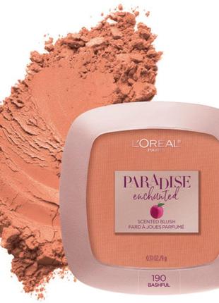 Рум'яна l'oreal paris paradise enchanted scented blush, №190