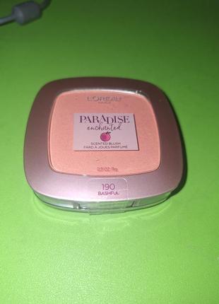 Румяна l'oreal paris paradise enchanted scented blush, no1906 фото