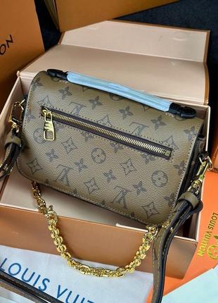 Женская сумка louis vuitton pochette métis east west bag6 фото