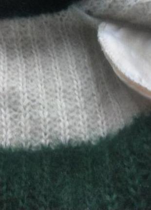 Винтажный эксклюзивный шерстяной свитер d sandhu из мохера l в стиле паража5 фото