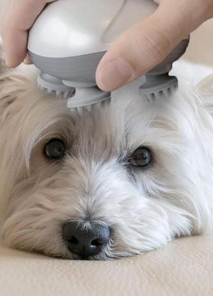 Электрический 3d массажер для домашних животных