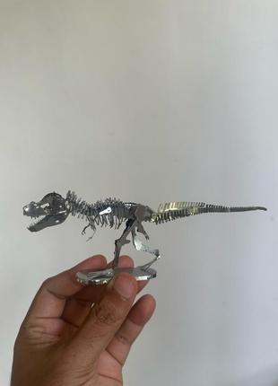 Конструтор 3d тираннозавр, пазл динозавр1 фото