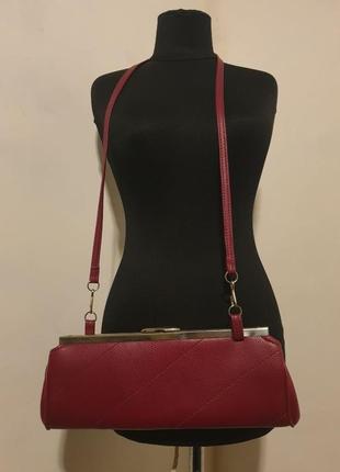 Знижка дня!!вінтажна сумочка клатч, 33*12,5, екошкіра