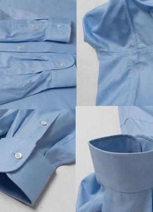 Brioni blue shirt&nbsp;&nbsp; мужская рубашка9 фото