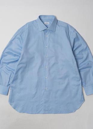 Brioni blue shirt&nbsp;&nbsp; мужская рубашка2 фото