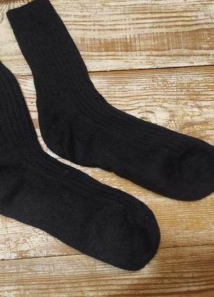 Теплые носки унисекс, замеры на фото - высота и длина стопы в спокойном и растянутом состоянии