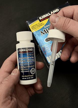 Лосьйон для росту бороди міноксидил kirkland signature 5%